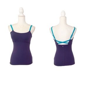 Prana Purple Blue Sleeveless Top Size XS